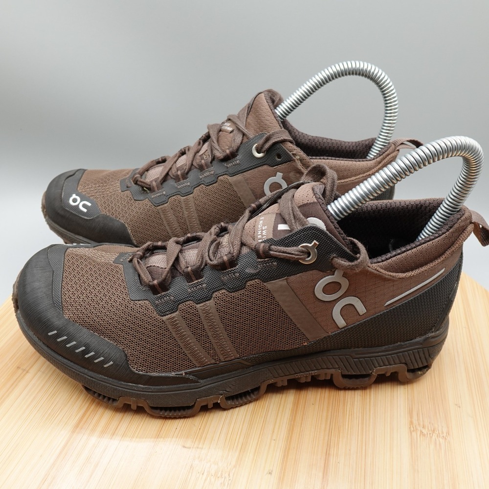On Running Shoes Womens 5 Brown Cloudventure Trail Running Athletic